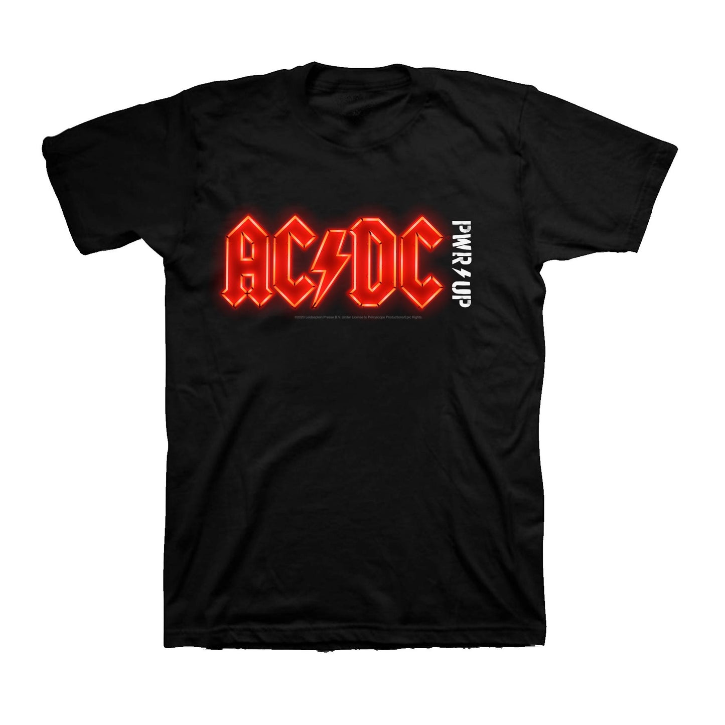 AC/DC PWR UP LOGO TEE