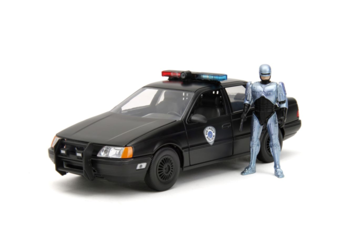 Robocop (1987) - Robocop & OCP Ford Taurus Hollywood Rides 1/24th Scale Die-Cast Vehicle Replica