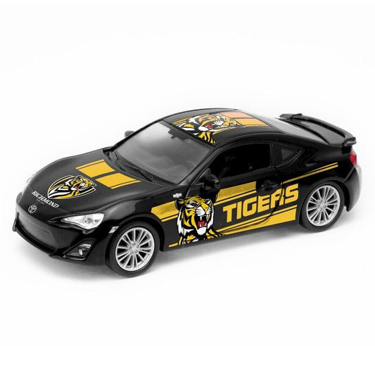 AFL RICHMOND TIGERS 2023 TOYOTA 86 COLLECTABLE DIE-CAST MODEL CAR