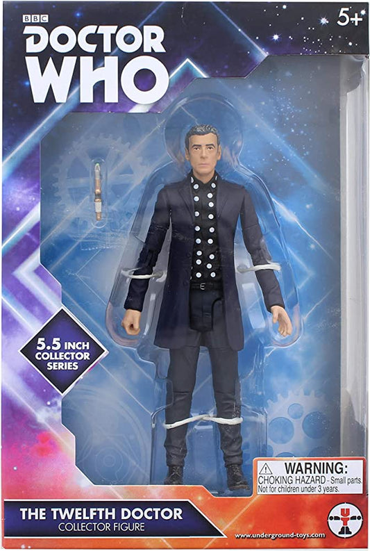 Doctor Who - 12th Doctor in Black Shirt 5.5” Action Figure
