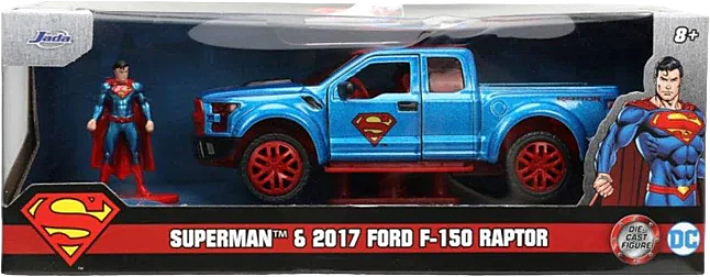 Superman - Superman & 2017 Ford F-150 Raptor Hollywood Rides 1/32 Scale Die-Cast Vehicle Replica
