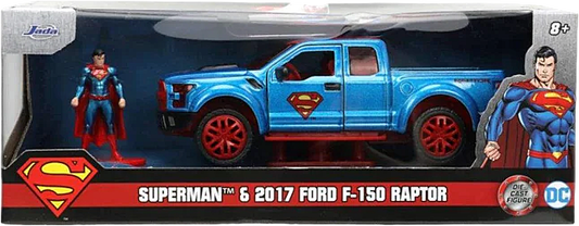Superman - Superman & 2017 Ford F-150 Raptor Hollywood Rides 1/32 Scale Die-Cast Vehicle Replica